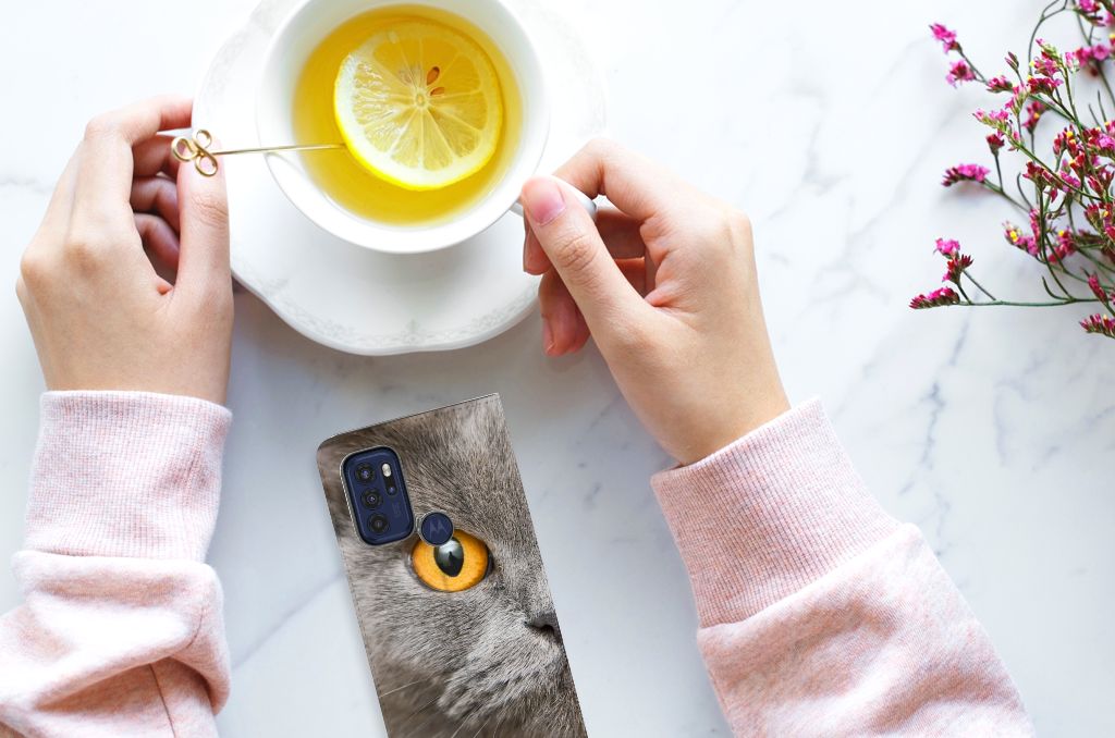 Hoesje maken Motorola Moto G60s Britse Korthaar - B2C Telecom