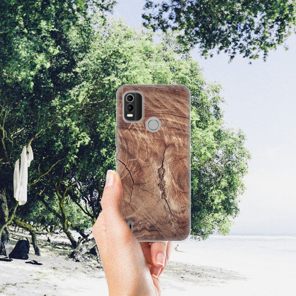 Nokia C21 Plus Bumper Hoesje Tree Trunk B2C Telecom