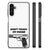 Samsung Galaxy A14 5G Telefoon Hoesje Pistol DTMP met don't touch my phone ontwerp en schokabsorberend materiaal.