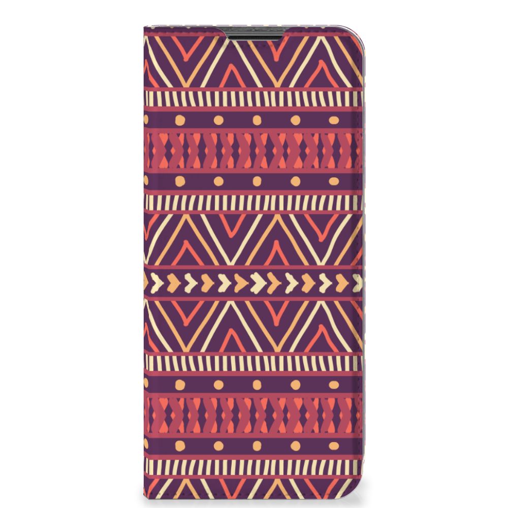 Nokia G50 Hoesje met Magneet Aztec Paars - B2C Telecom