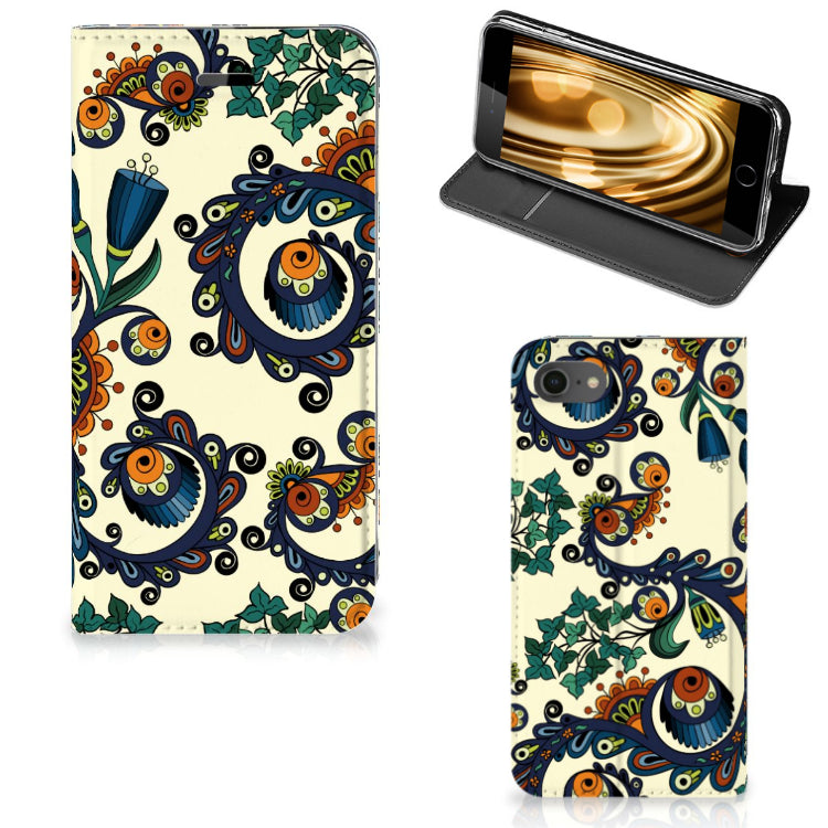 Telefoon Hoesje iPhone 7 | 8 | SE (2020) | SE (2022) Barok Flower