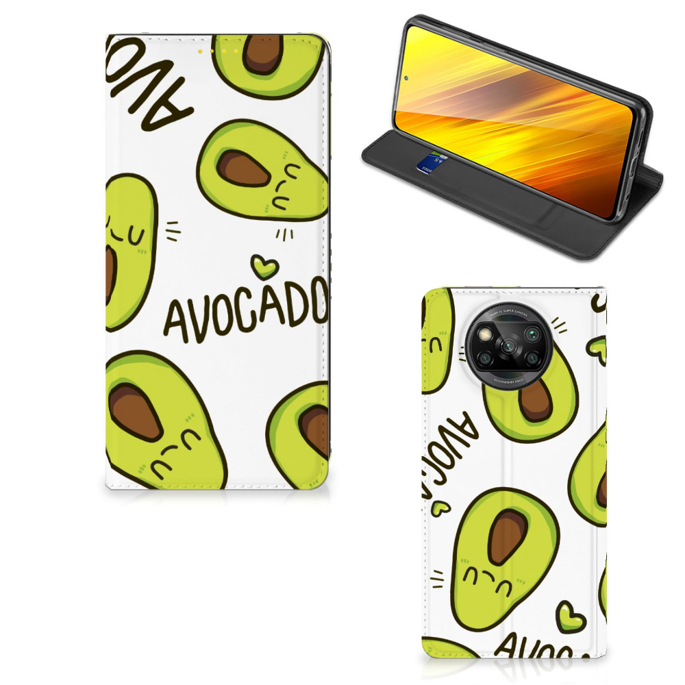 Xiaomi Poco X3 Pro | Poco X3 Magnet Case Avocado Singing - B2C Telecom
