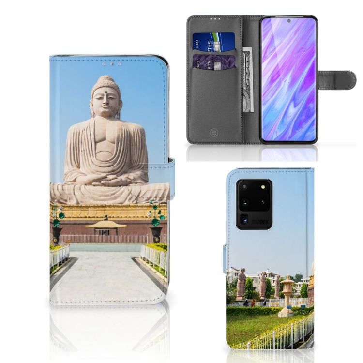 Samsung Galaxy S20 Ultra Flip Cover Boeddha