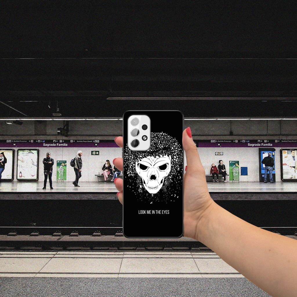 Telefoonhoesje Samsung Galaxy A53 Skull Hair B2C Telecom