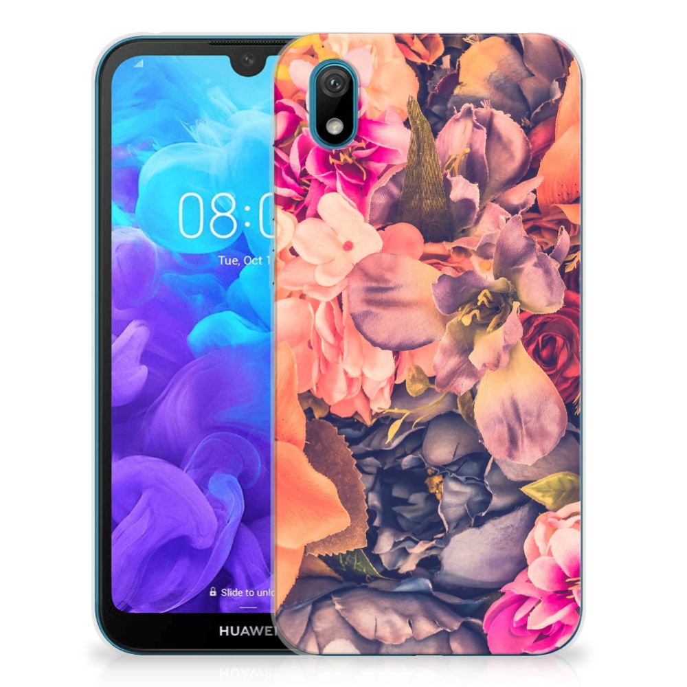 Huawei Y5 (2019) TPU Case Bosje Bloemen
