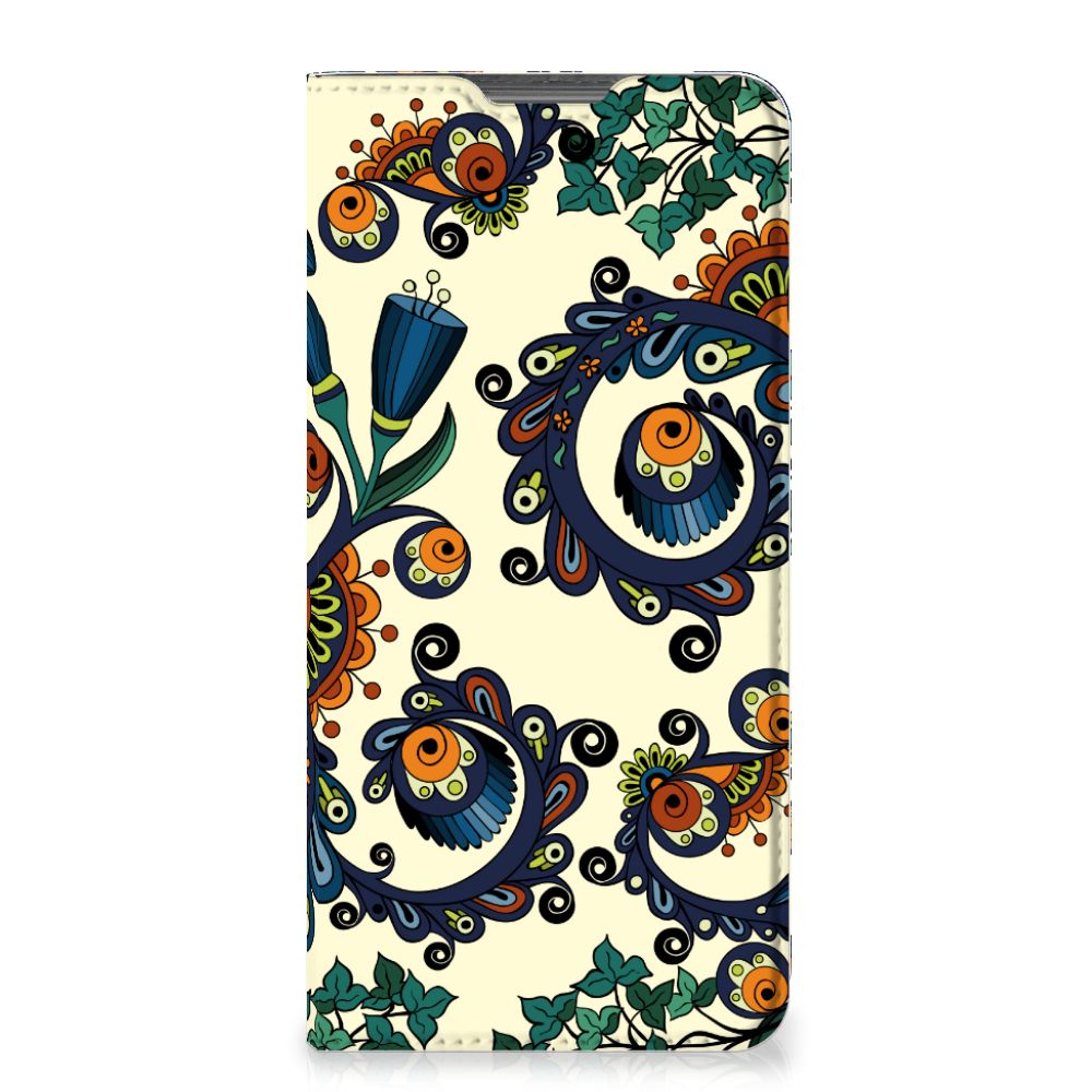 Telefoon Hoesje Motorola Moto G52 | Moto G82 Barok Flower - B2C Telecom