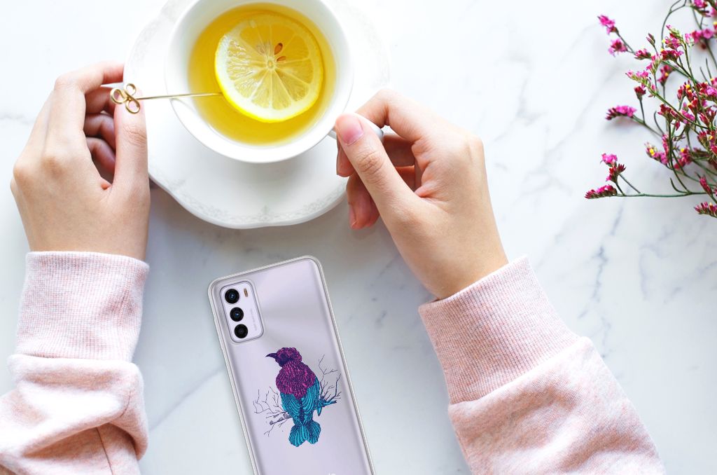 Motorola Moto G42 Telefoonhoesje met Naam Merel B2C Telecom