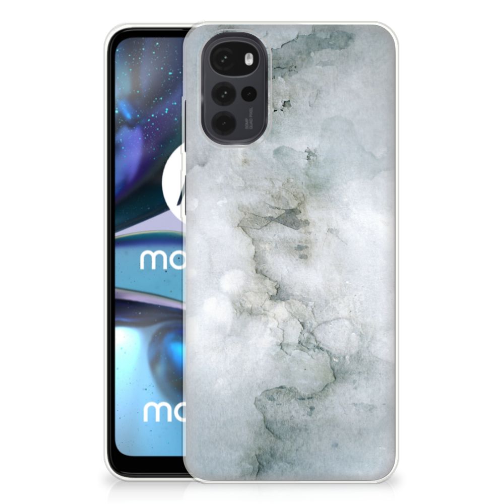 Hoesje maken Motorola Moto G22 Painting Grey B2C Telecom