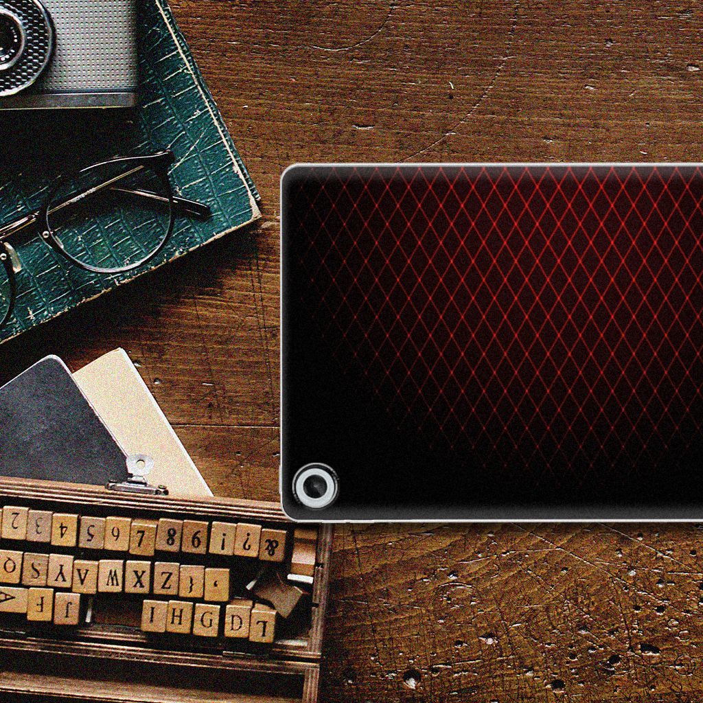 Lenovo Tab M10 Plus (3e generatie) Hippe Hoes Geruit Rood - B2C Telecom