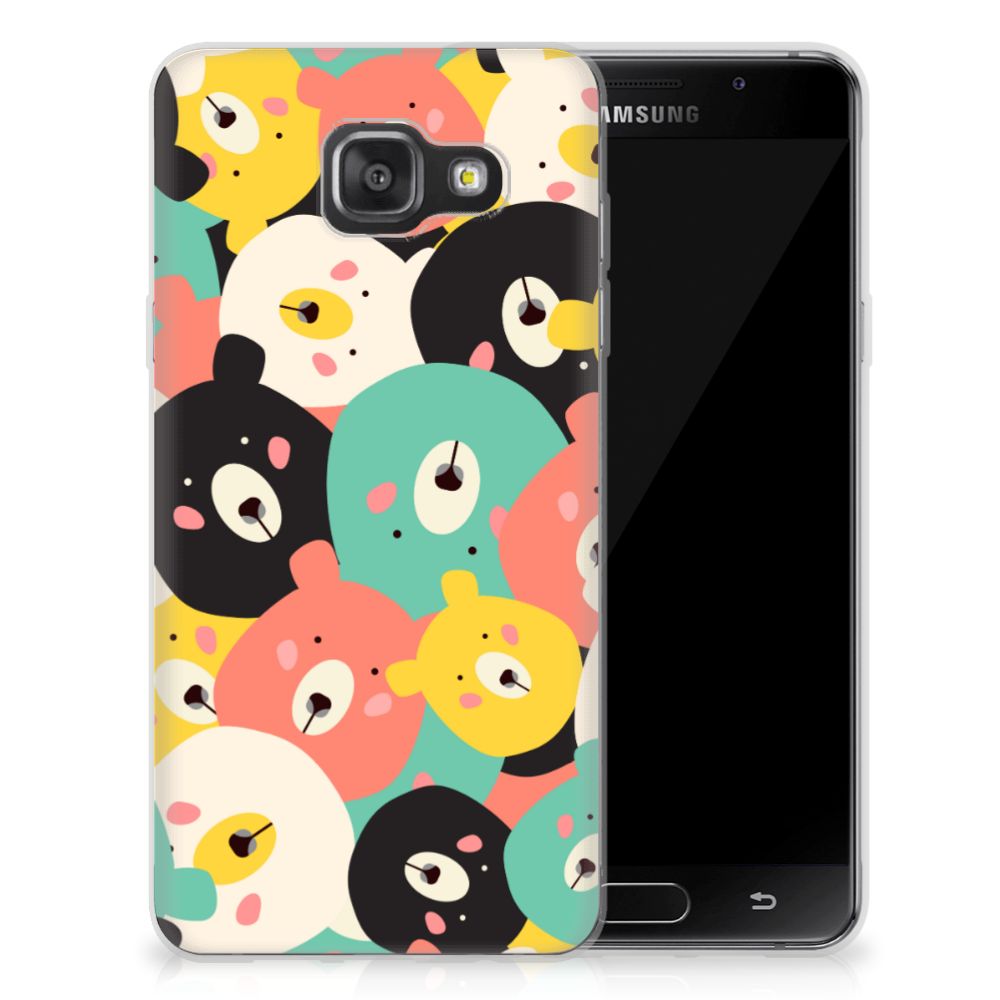 Samsung Galaxy A3 2016 Telefoonhoesje met Naam Bears