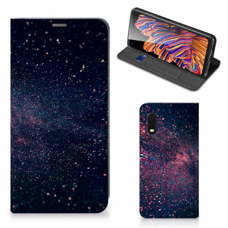 Samsung Xcover Pro Stand Case Stars