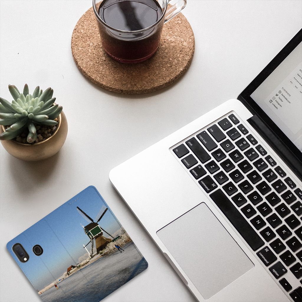 Samsung Galaxy A20e Book Cover Schaatsers