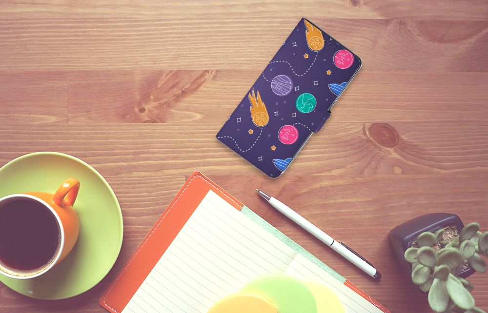Xiaomi Mi Note 10 Lite Wallet Case met Pasjes Space