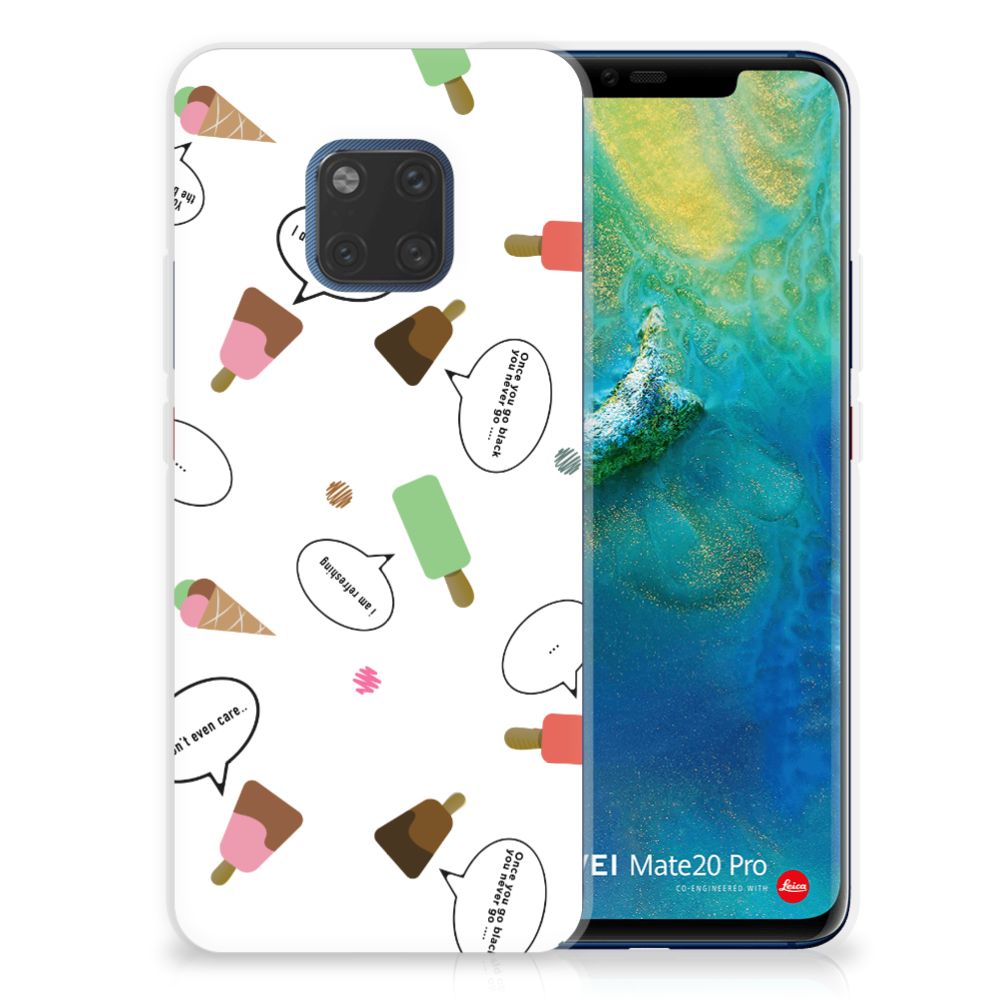 Huawei Mate 20 Pro Siliconen Case IJsjes