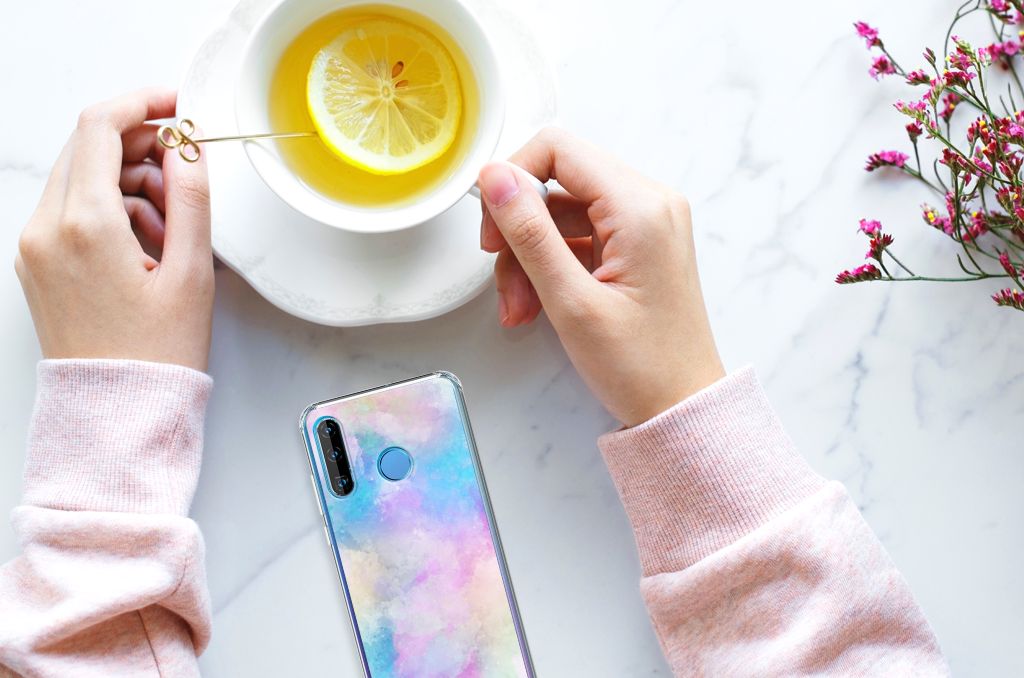 Back Cover Huawei P30 Lite Watercolor Light