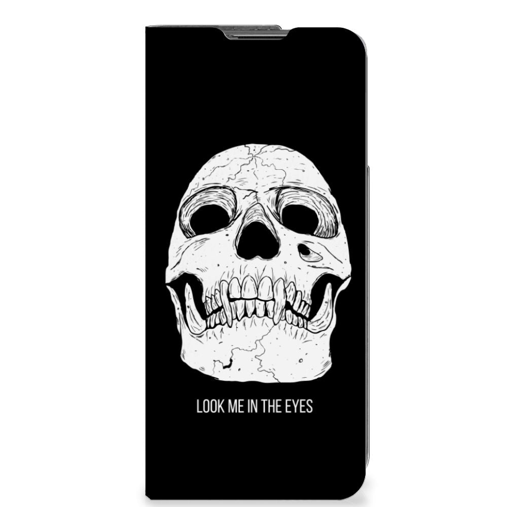 Mobiel BookCase OnePlus Nord CE 2 5G Skull Eyes - B2C Telecom