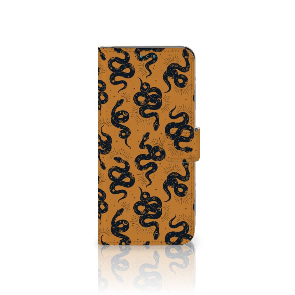 Telefoonhoesje met Pasjes voor Motorola Moto G10 | G20 | G30 Snakes