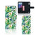 Samsung Galaxy M10 Hoesje Orchidee Groen