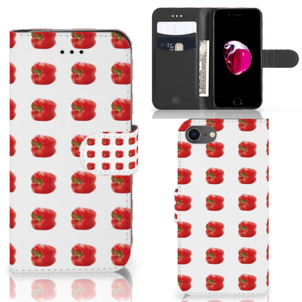 iPhone 7 | 8 | SE (2020) | SE (2022) Book Cover Paprika Red