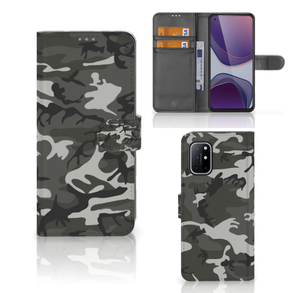 OnePlus 8T Telefoon Hoesje Army Light