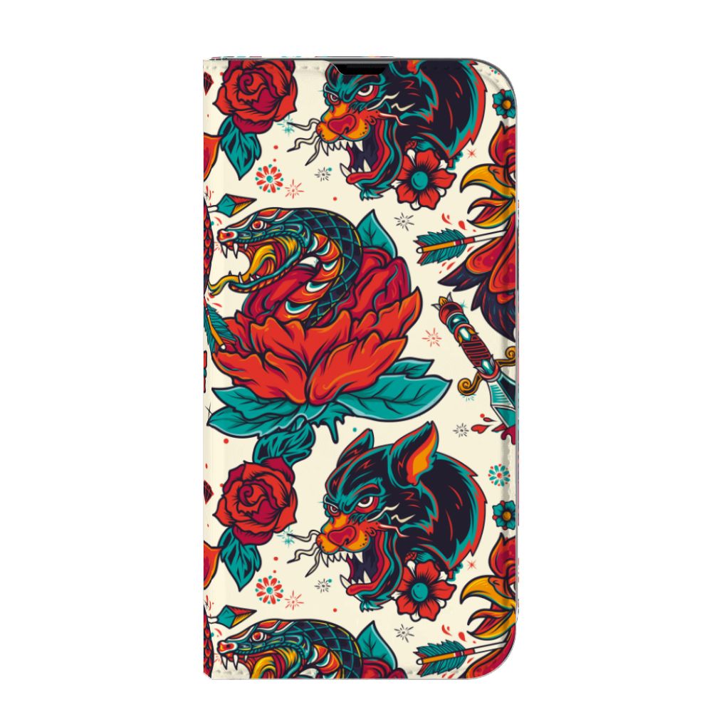 Stand Case voor iPhone 13 Pro Max Old Skool - B2C Telecom