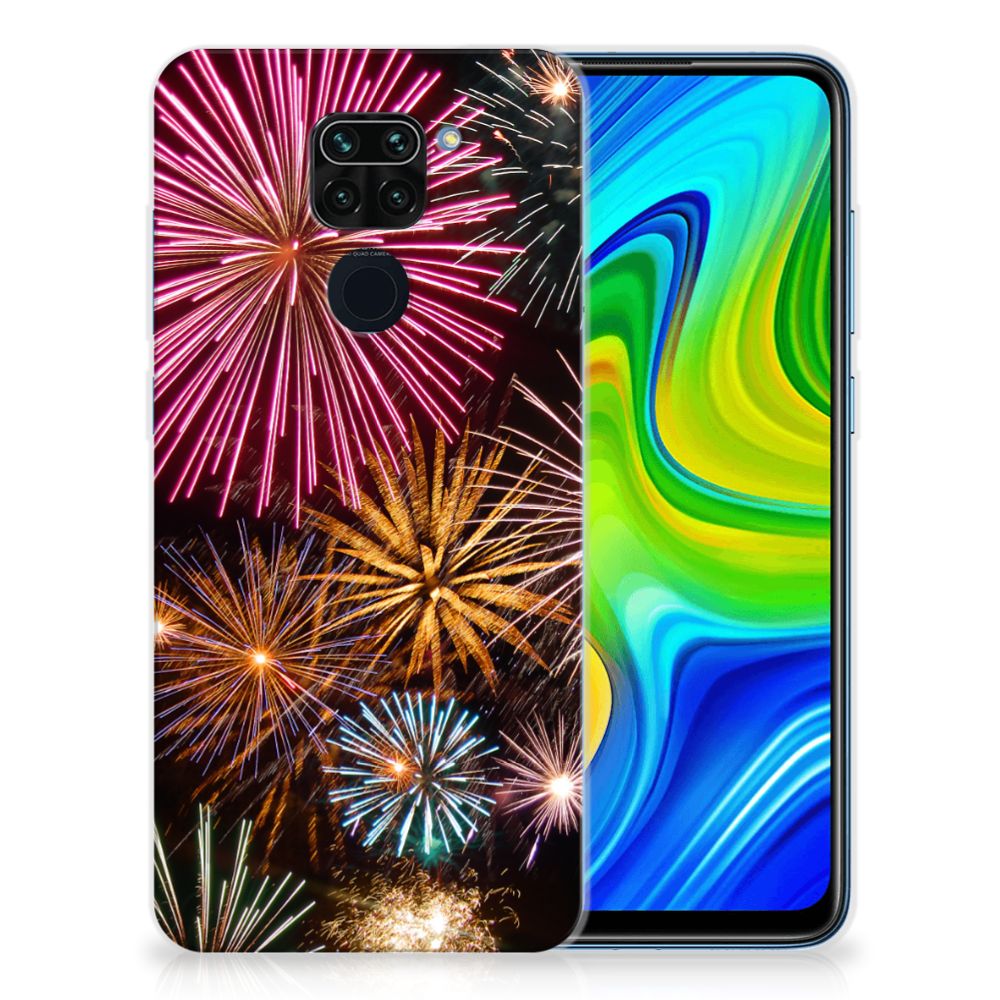 Xiaomi Redmi Note9 Silicone Back Cover Vuurwerk B2C Telecom