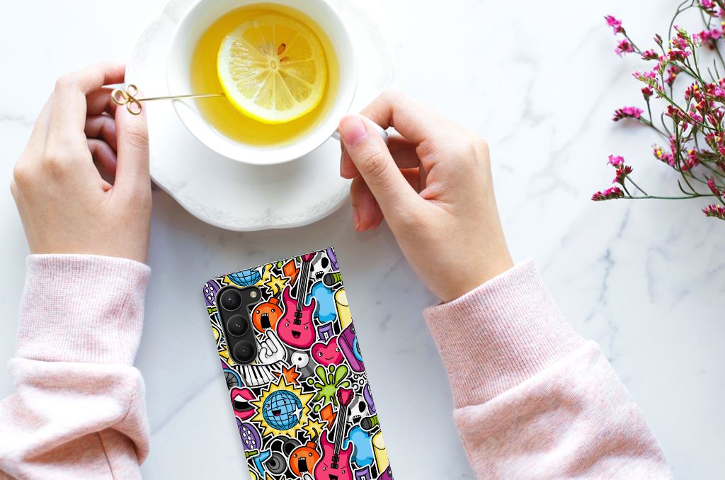 Samsung Galaxy S23 Plus Hippe Standcase Punk Rock - B2C Telecom