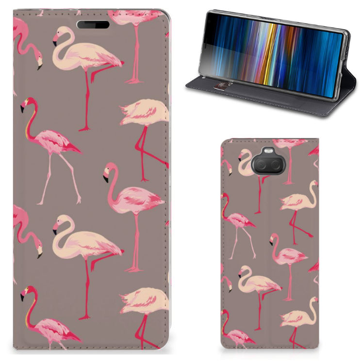 Sony Xperia 10 Hoesje maken Flamingo