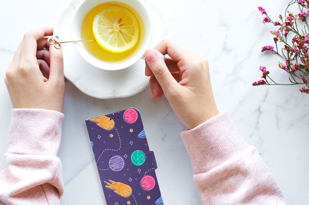 Samsung Galaxy S9 Plus Wallet Case met Pasjes Space