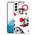 Silicone Back Case Samsung Galaxy S22 Plus Skull Red B2C Telecom