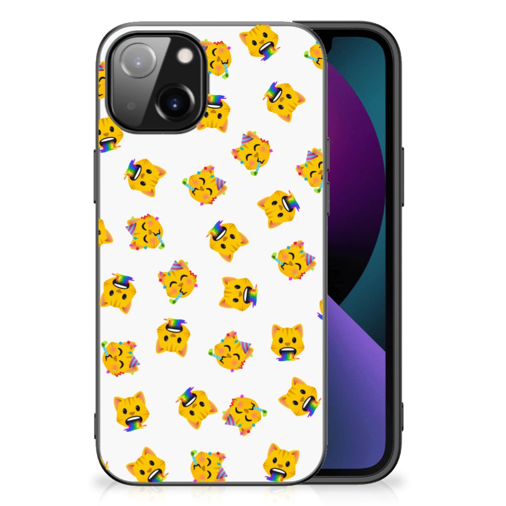 Back Case voor Apple iPhone 13 Katten Emojis B2C Telecom