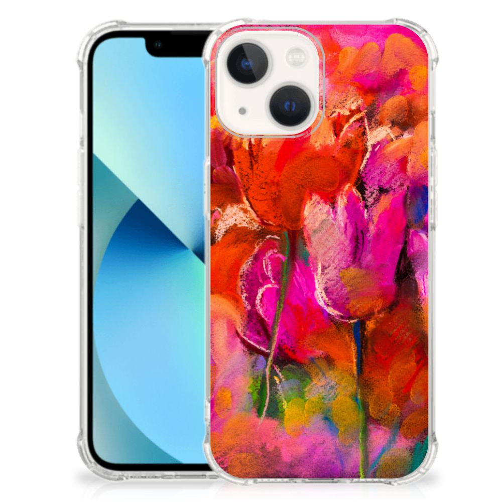 Back Cover iPhone 13 mini Tulips