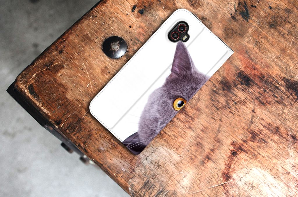 Samsung Galaxy Xcover 6 Pro Hoesje maken Kat - B2C Telecom