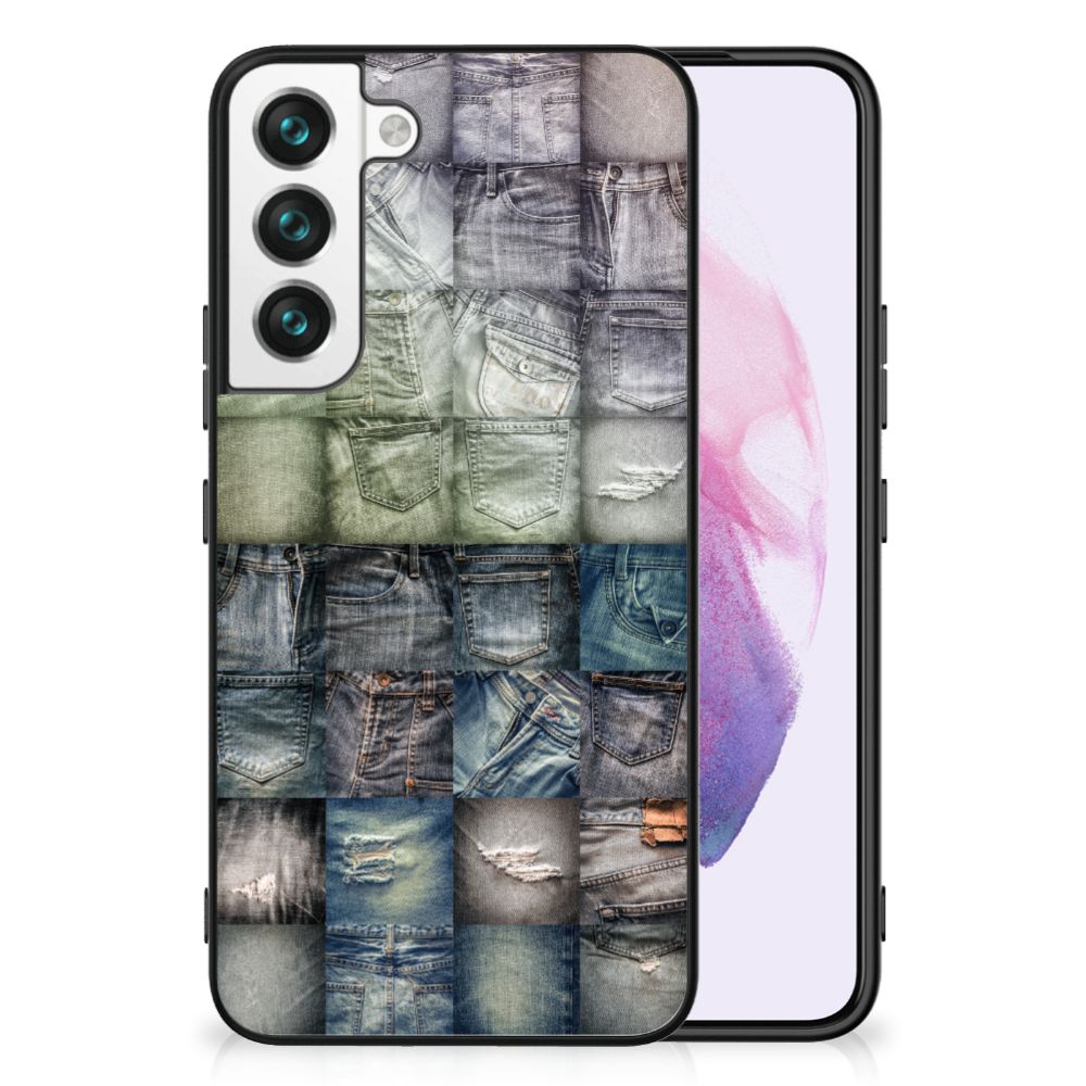 GSM Cover Samsung Galaxy S22 Spijkerbroeken