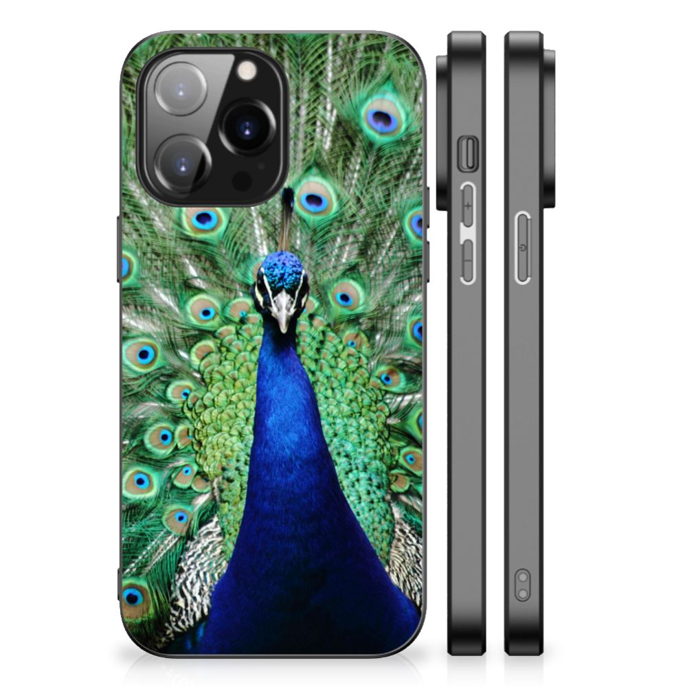 iPhone 14 Pro Max Dierenprint Telefoonhoesje Pauw