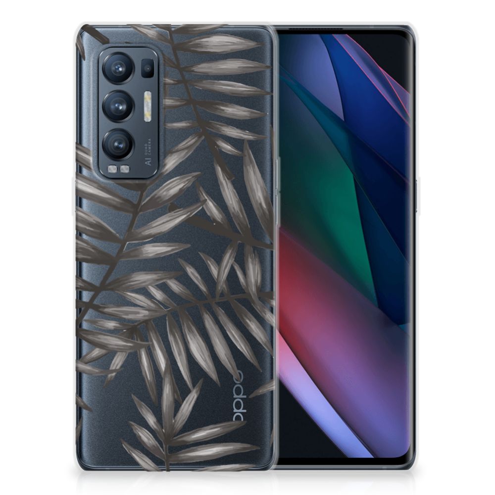 OPPO Find X3 Neo TPU Case Leaves Grey B2C Telecom