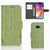 Samsung Galaxy A70 Book Style Case Green Wood