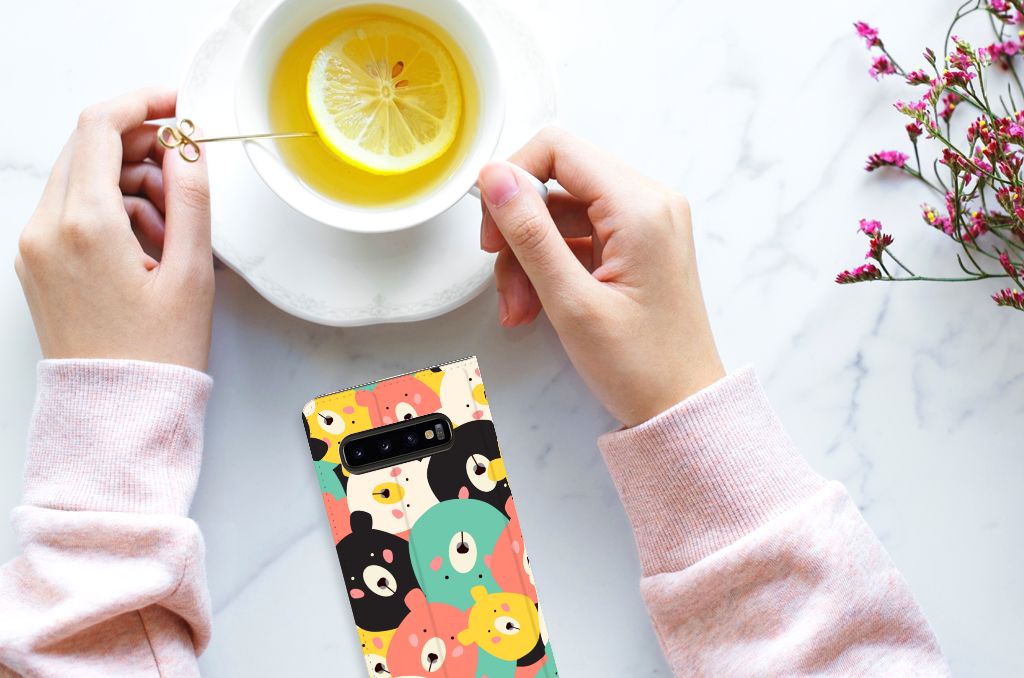 Samsung Galaxy S10 Magnet Case Bears