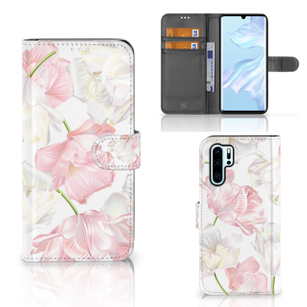 Huawei P30 Pro Hoesje Lovely Flowers