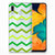 Samsung Galaxy A30 TPU bumper Zigzag Groen