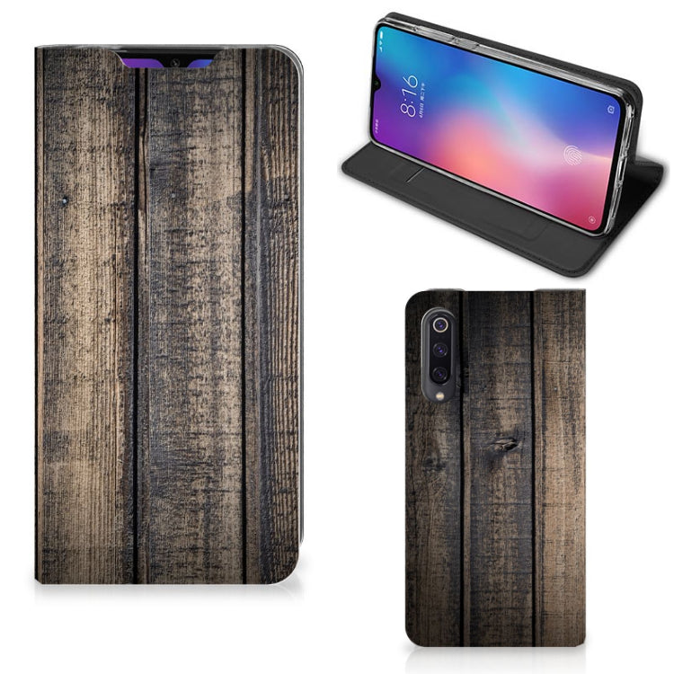 Xiaomi Mi 9 Book Wallet Case Steigerhout