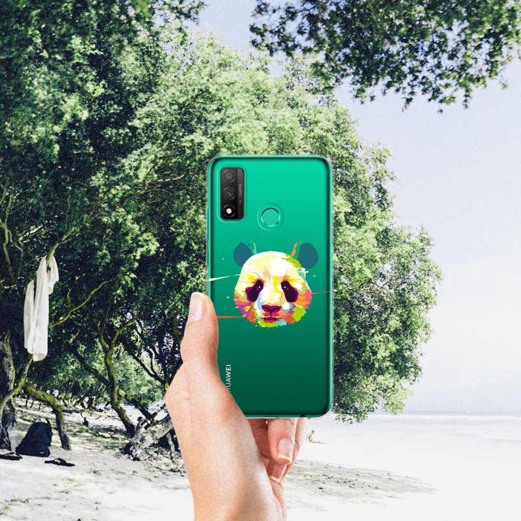Huawei P Smart 2020 Telefoonhoesje met Naam Panda Color B2C Telecom