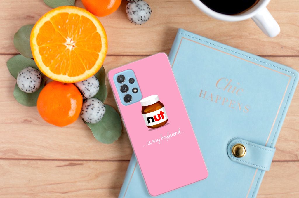 Samsung Galaxy A72 Siliconen Case Nut Boyfriend B2C Telecom