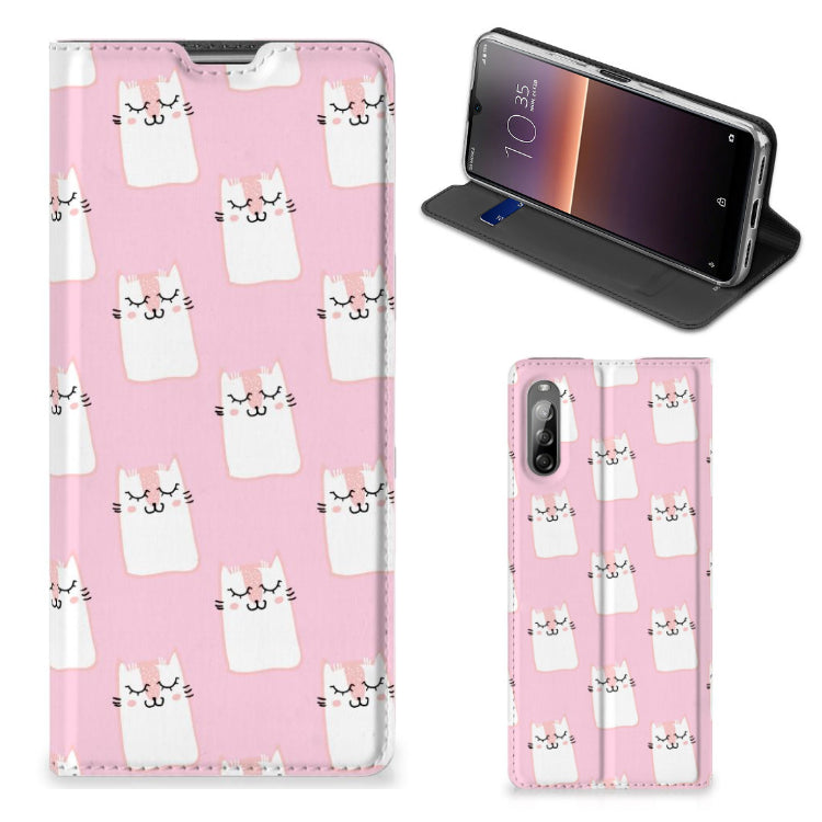 Sony Xperia L4 Hoesje maken Sleeping Cats