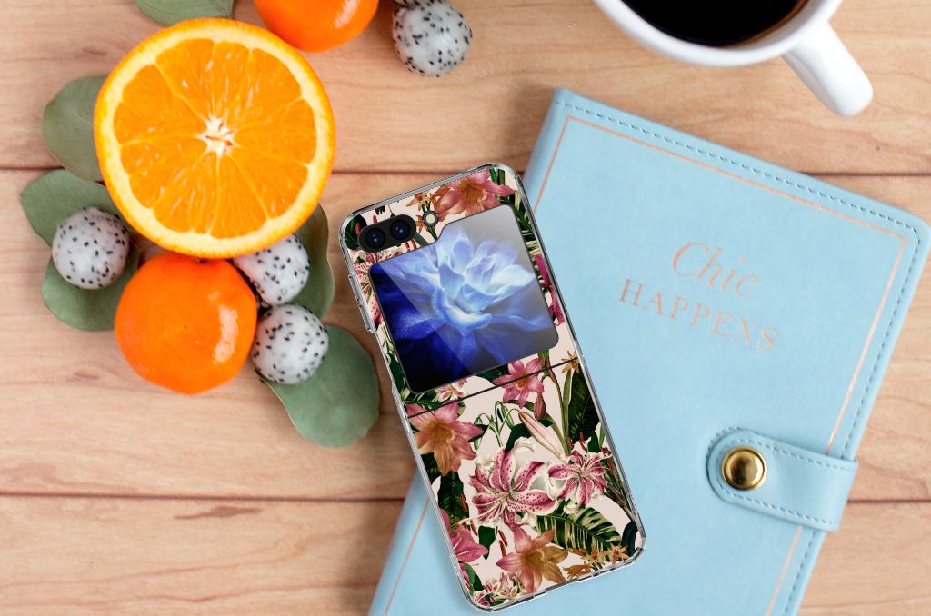 Samsung Galaxy Z Flip 5 TPU Case Flowers
