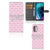 Motorola Moto G51 5G Portemonnee Hoesje Flowers Pink DTMP