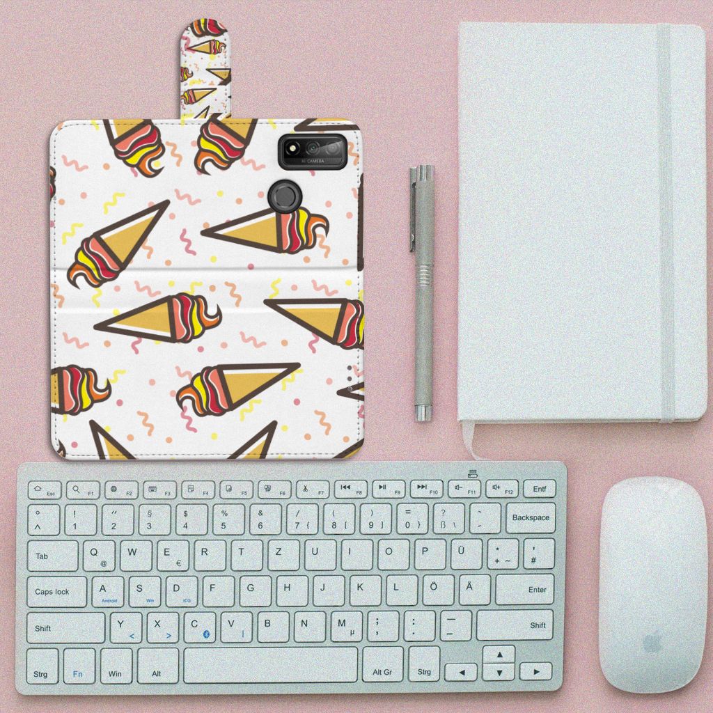 Huawei P Smart 2020 Book Cover Icecream