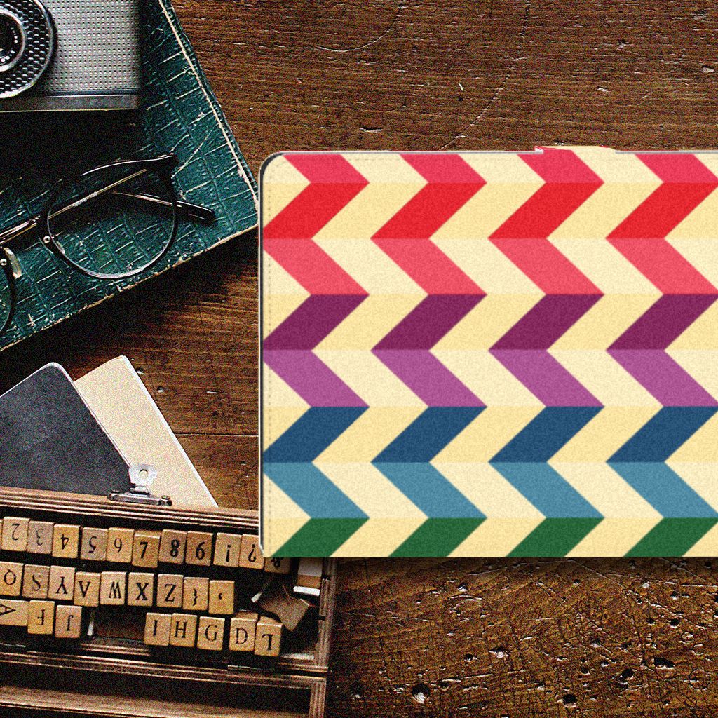 Lenovo Tab P11 | P11 Plus Tablet Hoes Zigzag Multi Color