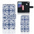 Huawei P10 Lite Hoesje Flower Blue