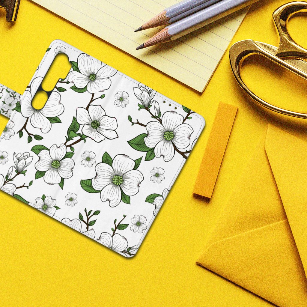Xiaomi Mi Note 10 Pro Hoesje Dogwood Flowers